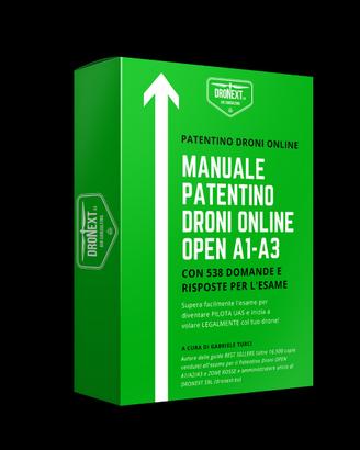 Patentino DRONE A1/A3 ONLINE DA CASA esame GRATIS
