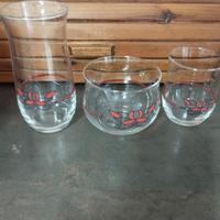 Servizio di bicchieri e macedonia