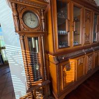 Orologio Pendola a colonna Tempus fugit