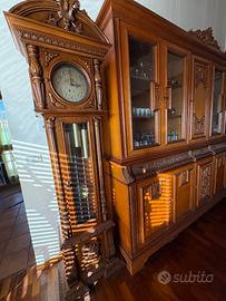 Orologio Pendola a colonna Tempus fugit