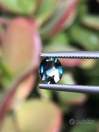 Zaffiro Teal naturale 0.47 ct
