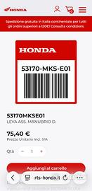 Leva Freno Anteriore Originale Honda Africa Twin