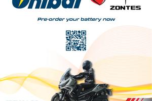 BATTERIA MOTO ZONTES UNIBAT AGM