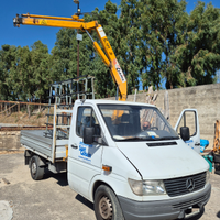 Mercedes Sprinter 312d cassone fisso e gru