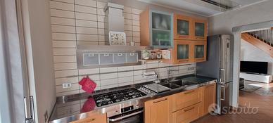 CUCINA SALVARANI 2008 TOP FRANKE ACCIAIO INOX 3,4M