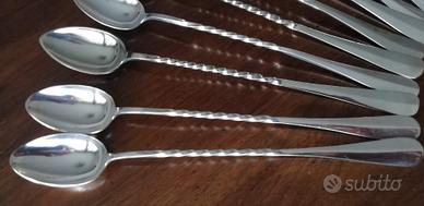 11 cucchiai in argentone - twist - "Wellner"