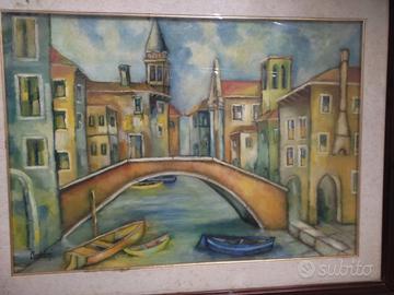 Quadro Chioggia, riva Vena