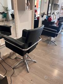 Poltrone per salone da parrucchiere