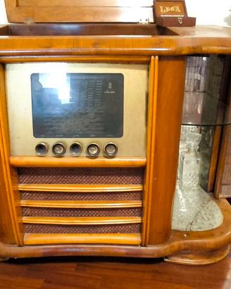 mobile radio giradischi epoca