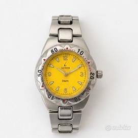 Orologio donna Vintage Laurens quadrante giallo