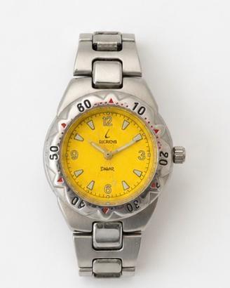Orologio donna Vintage Laurens quadrante giallo