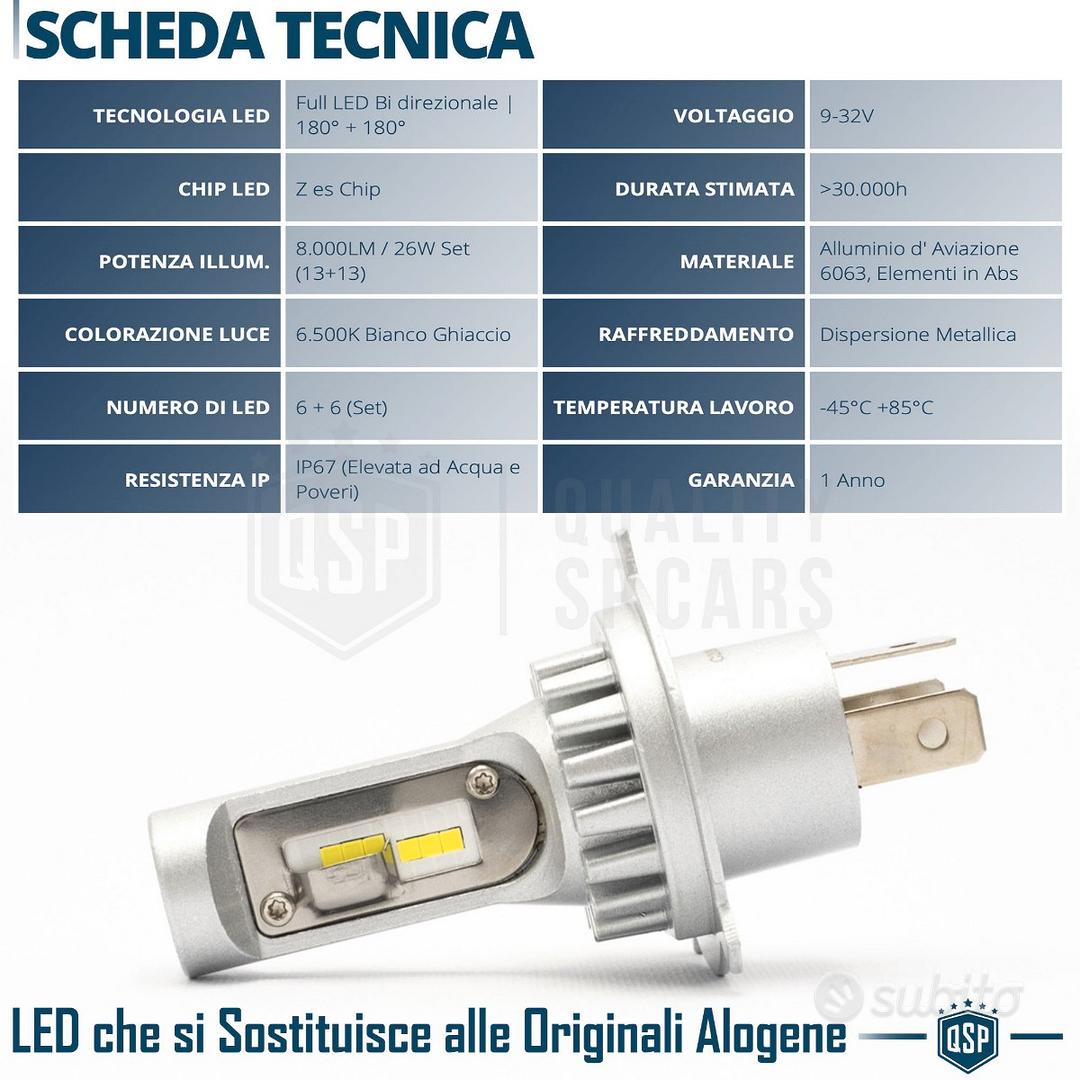 Subito - RT ITALIA CARS - KIT Luci LED H4 CANBUS PER Fiat Grande