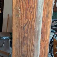 Trave in legno per camino