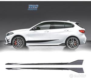 PROFILI LATERALI BMW F40 19- LOOK 135I NERO OPACO