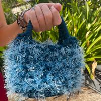 BORSA GLITTER PUFFY