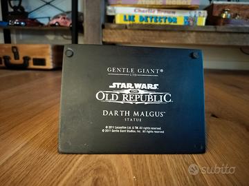 Base statua Star Wars old republic Darth Malgus 