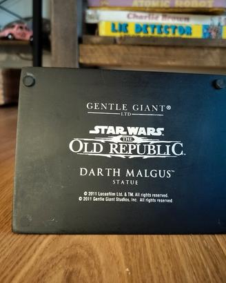 Base statua Star Wars old republic Darth Malgus 