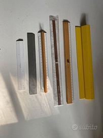 6 righelli ed altro Vittorio Martini