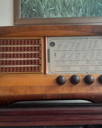Radio d'epoca valvole "funzionante" 