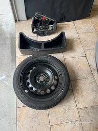 kit + cerchio ruota scorta Golf 4 Bora 16 pollici