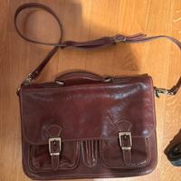 Borsa vera pelle a tracolla