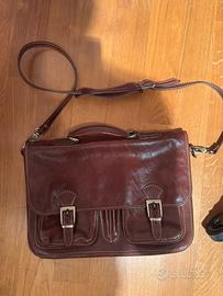 Borsa vera pelle a tracolla