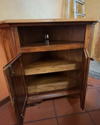 Mobile  angolare - Vero legno massello