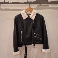 Giubbotto Simil Pelle Donna 