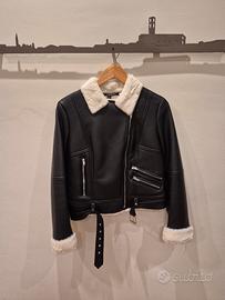 Giubbotto Simil Pelle Donna 