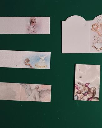 Bigliettini per bomboniere e confetti FAI DA TE