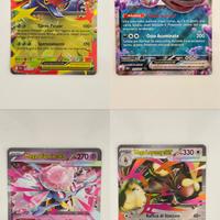 Lotto 8 Carte Pokemon Varie 2023/24/25
