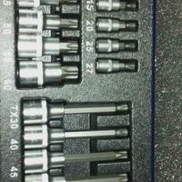 Inserti 18 pezzi torx