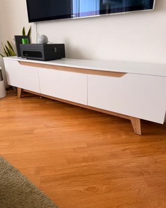 Mobile TV D1 Kalune Design bianco noce