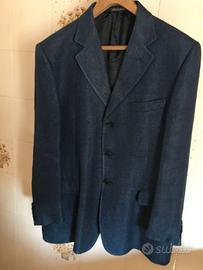 Giacca Varalli blu da uomo vintage