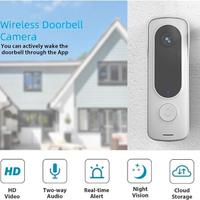 VIDEOCITOFONO WIFI HD RICARICABILE CAMPANELLO USB