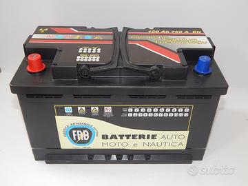 Batteria NUOVA Fab 100 Ah L4 750 A slim