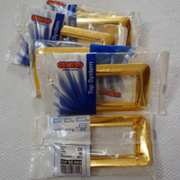 Lotto di 6 placche GW22664 Oro Gewiss