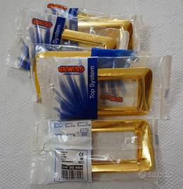 Lotto di 6 placche GW22664 Oro Gewiss