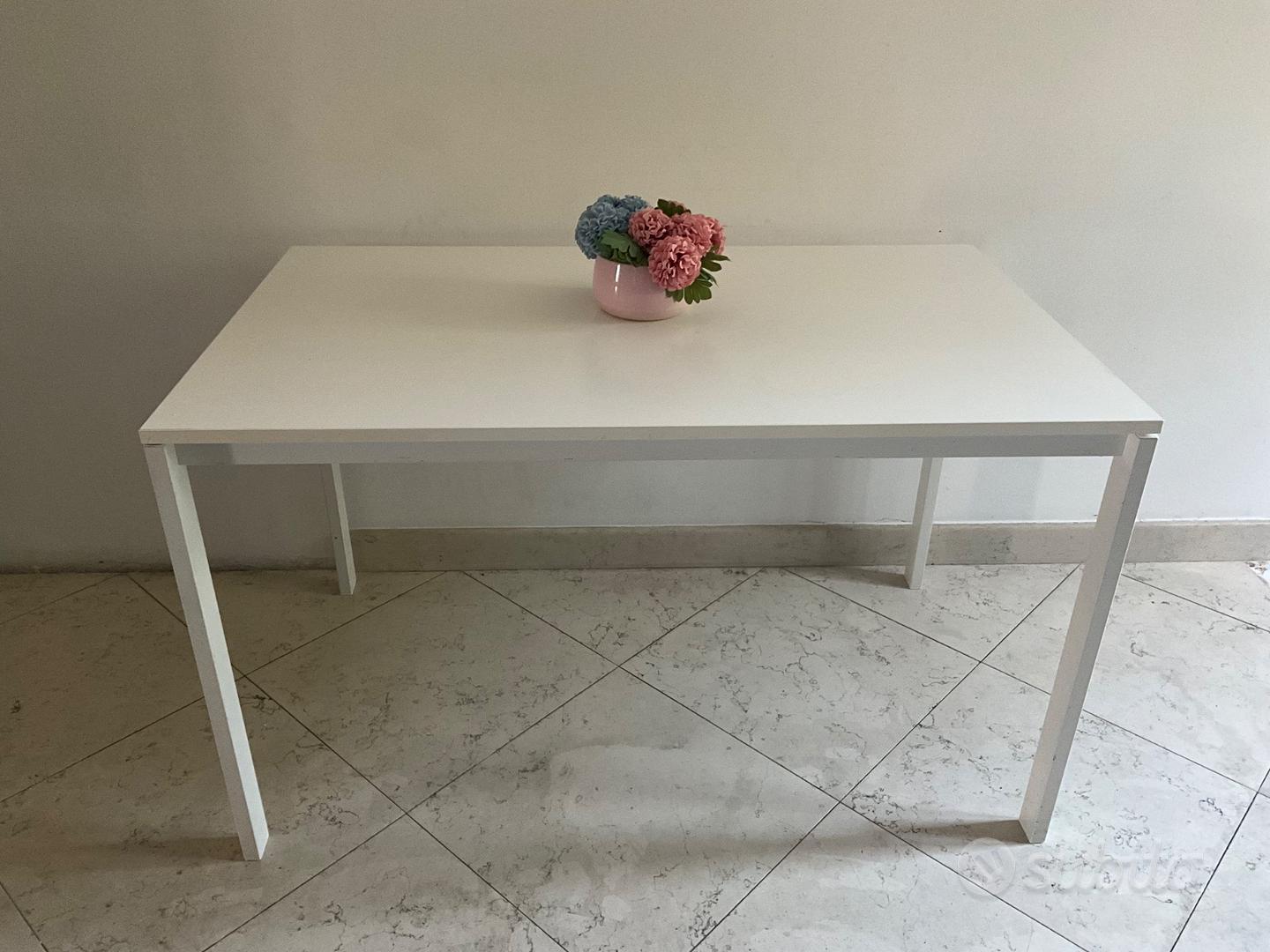 Tavolo IKEA Melltorp – 125x75 cm, bianco Arredamento e
