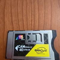 Scheda tivùsat + modulo cam