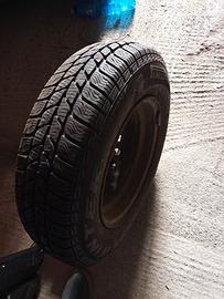 Gomme con cerchi 155/80 r13 nuove