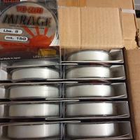 10 x YO ZURI, MIRAGE, 100% FLUOROCARBON 150mt