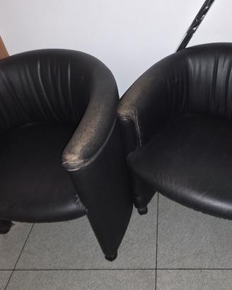 Coppia poltroncine a pozzetto