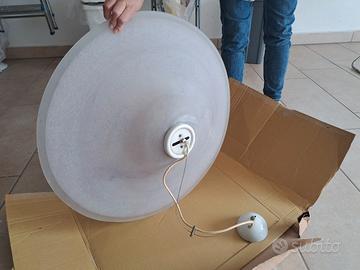 Lampadario cucina in vetro