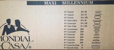 batteria pentole a Bologna nuova imballata