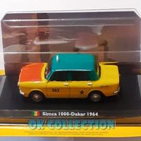 Modellino scala 1/43 SIMCA 1000 - Dakar 1964