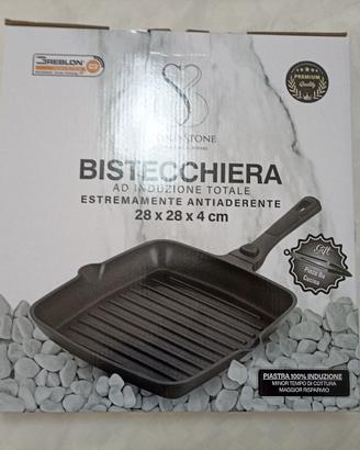 Stone Stone Bistecchiera a Induzione Antiaderente