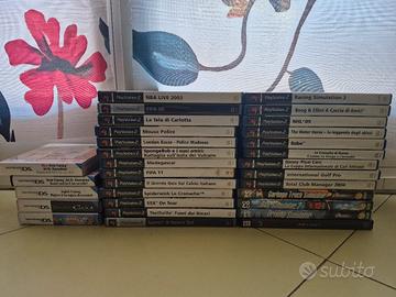 30 giochi PS2, Nintendo DS e PC
