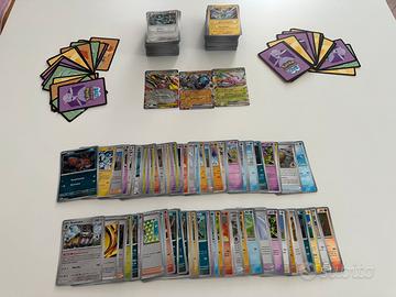 Lotto 370 carte Pokemon Buio Pesto
