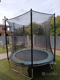 Trampolino Salterello 240 Per Bambini Gioco